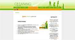 Desktop Screenshot of cleaningservices.sk
